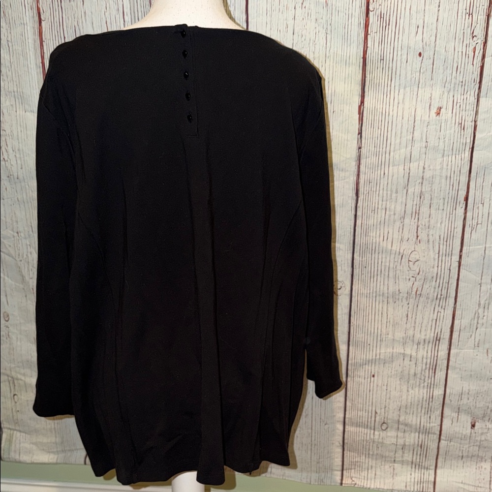 Talbots Black Women's Top - Picture 2 of 2
